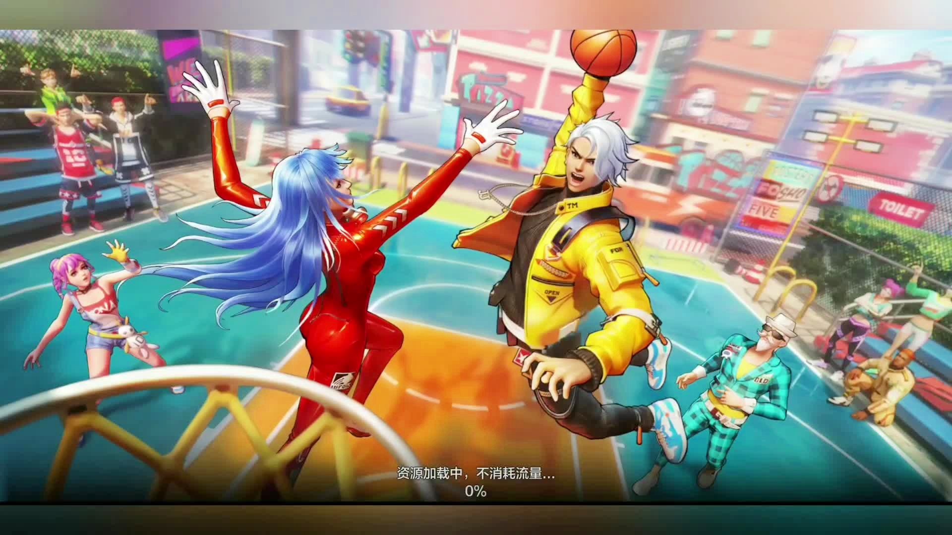 热血街篮？适合自己发展的游戏作为他的目标，有些地图的场景复杂度其实并不高
