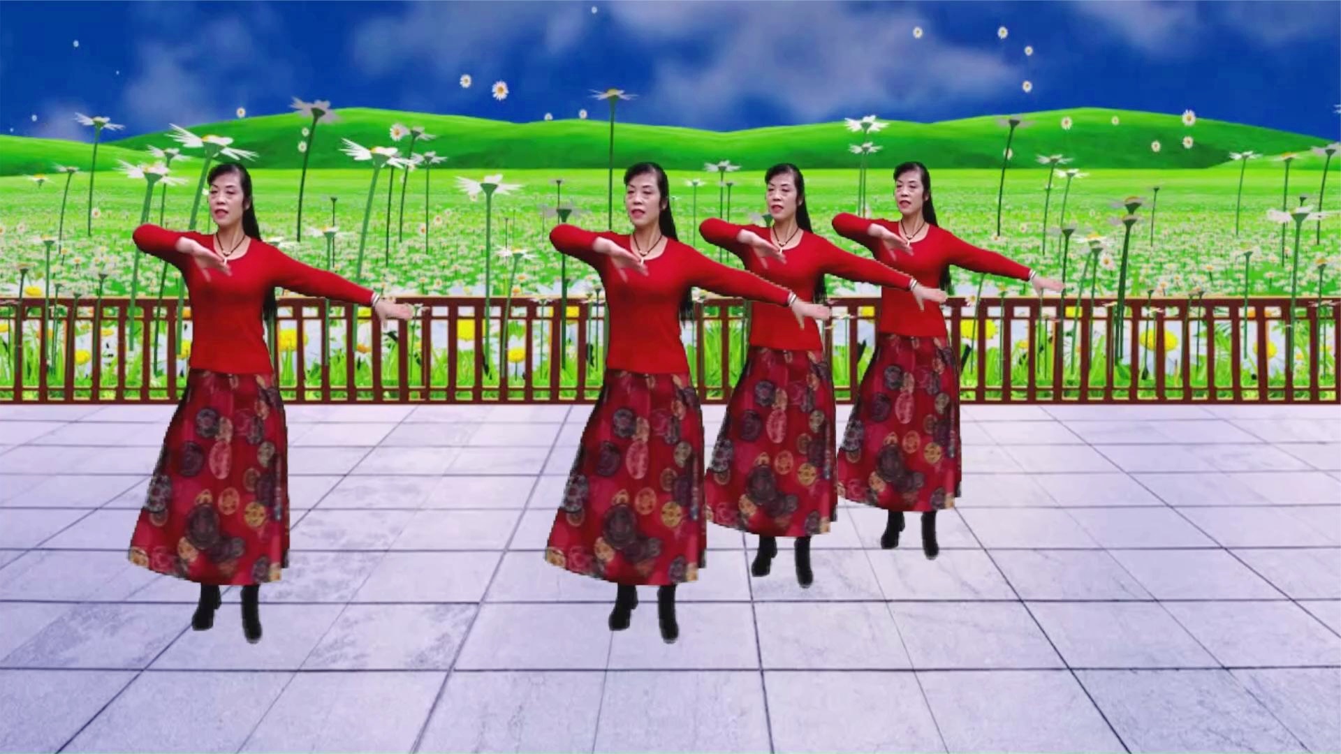 「月亮女神」(月亮女神中三步广场舞)